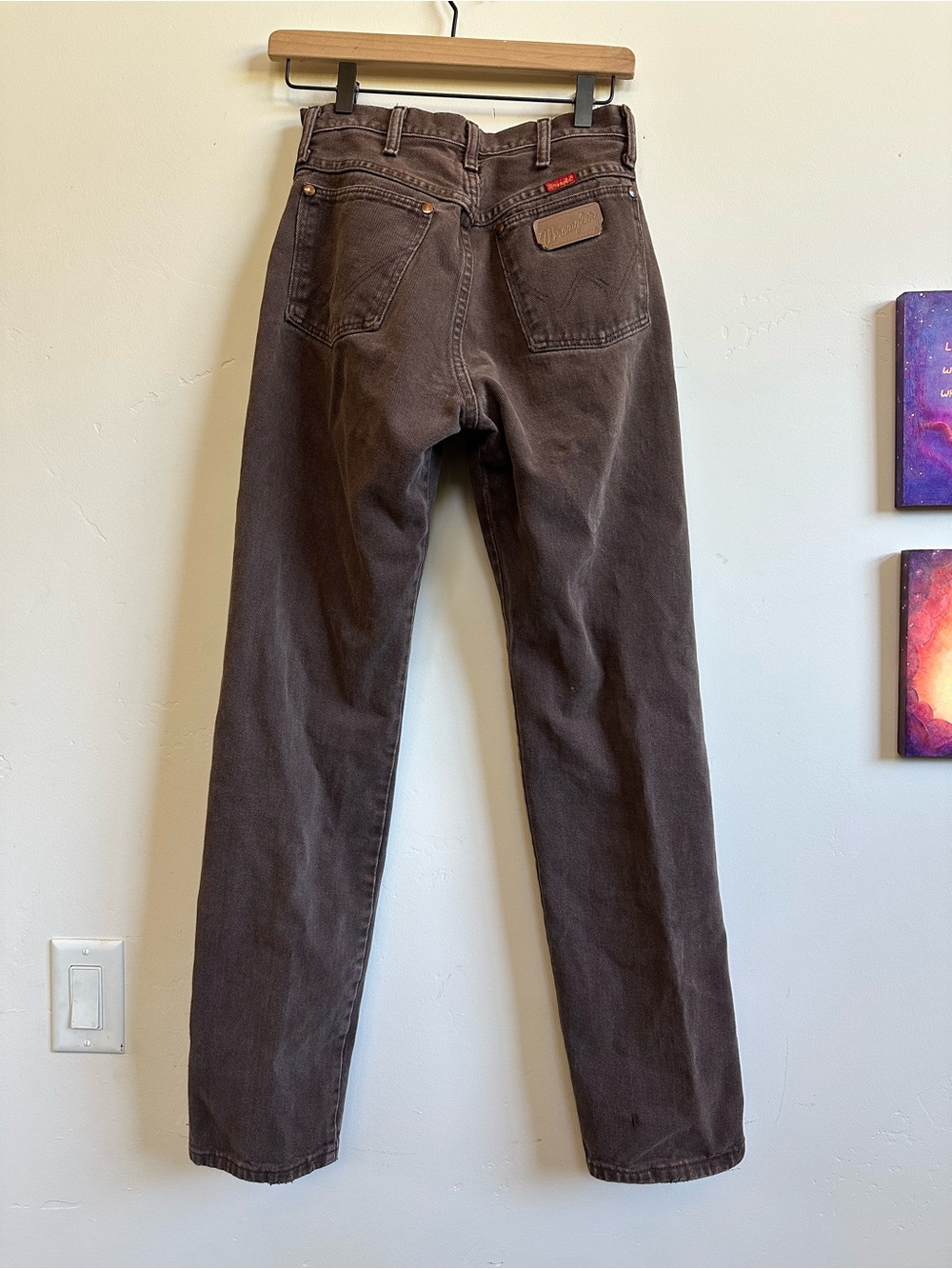 Women’s Vintage Wrangler Jeans - Brown - Picture 2 of 7